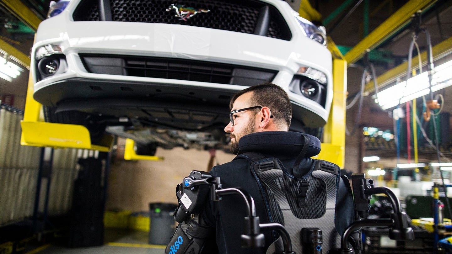 Ford Rolls Out Robot-Like Exoskeleton to Assembly Line Workers Worldwide