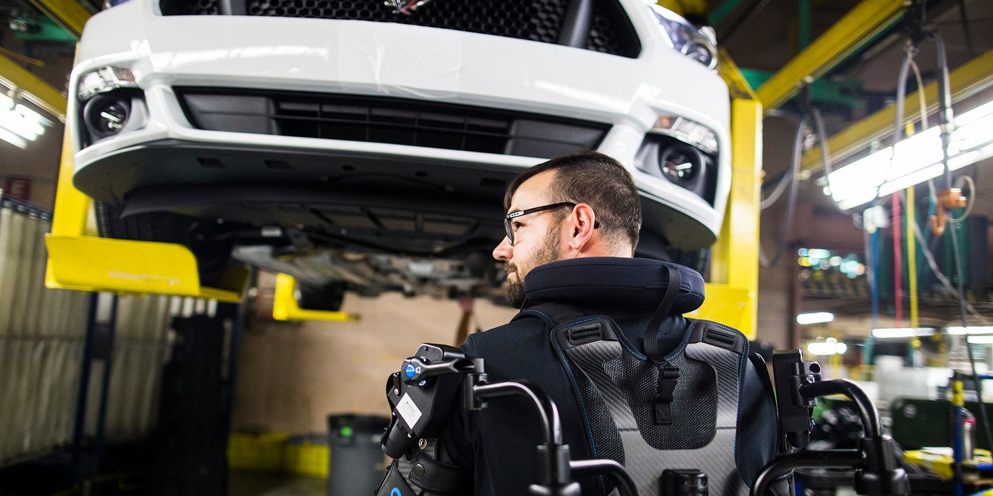 Ford Rolls Out Robot-Like Exoskeleton to Assembly Line Workers Worldwide