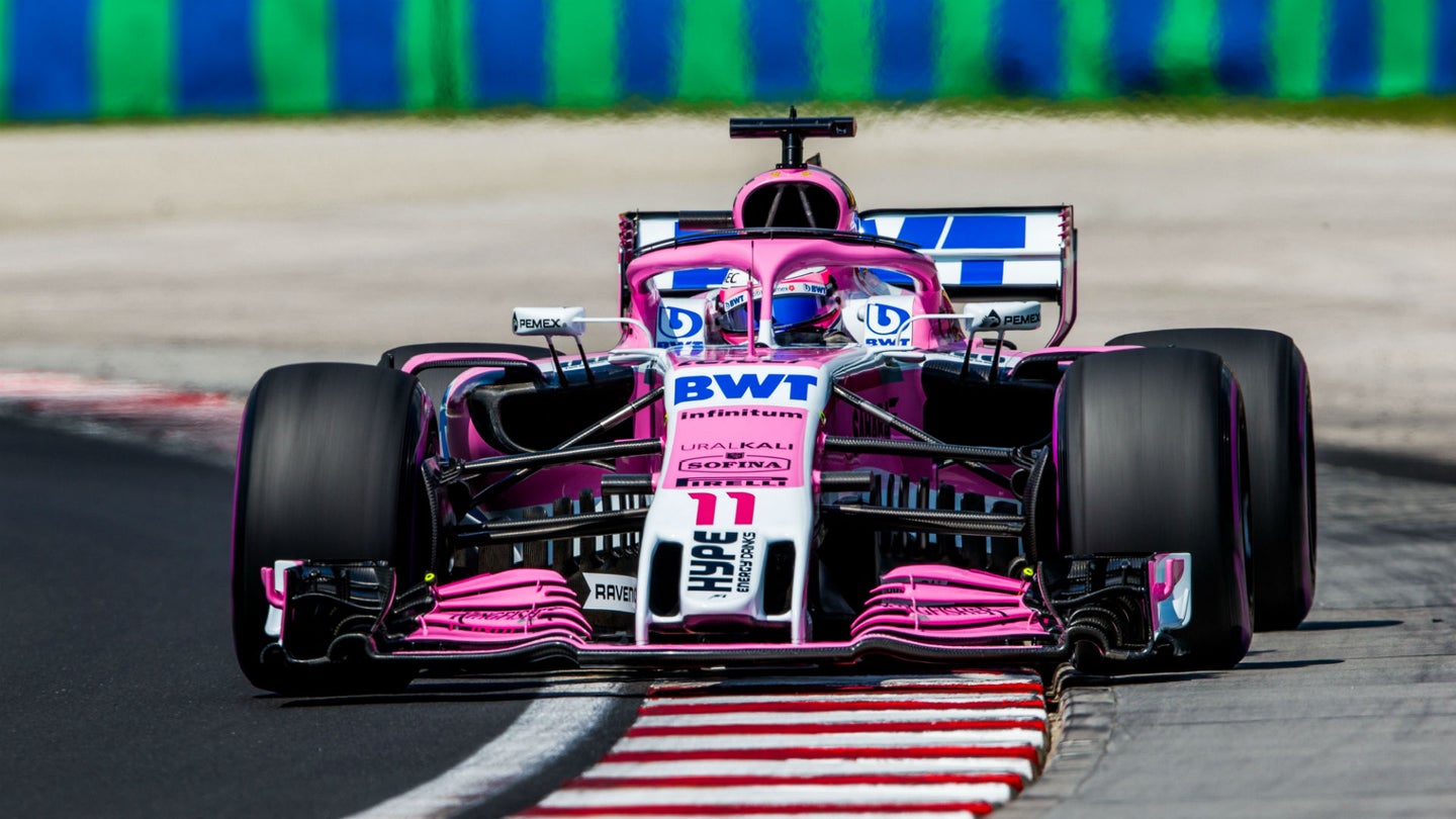 Force India to Race at Belgian GP Under New Name and Ownership