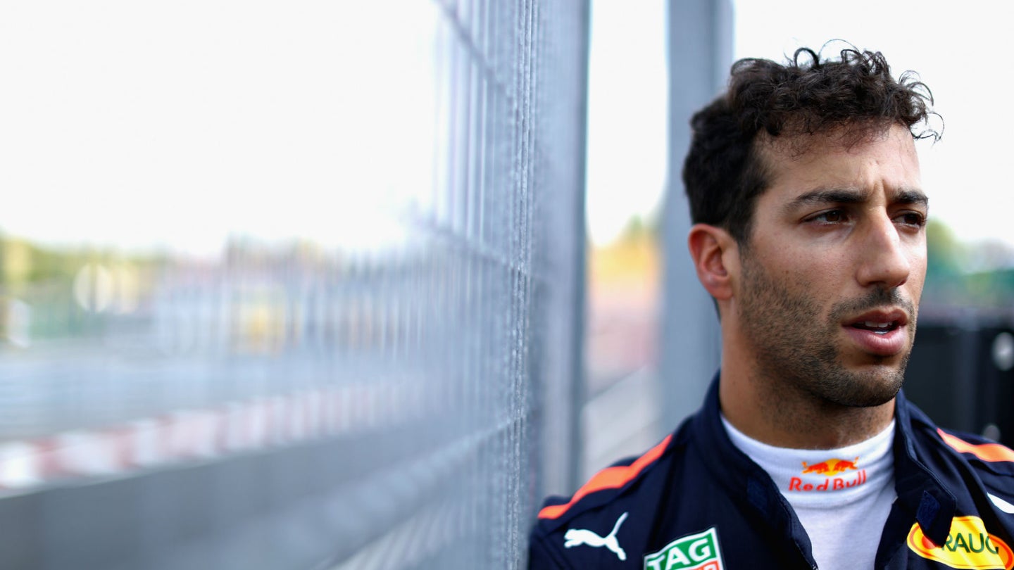 Confirmed: Daniel Ricciardo Out at Red Bull After 2018, Will Switch to Renault