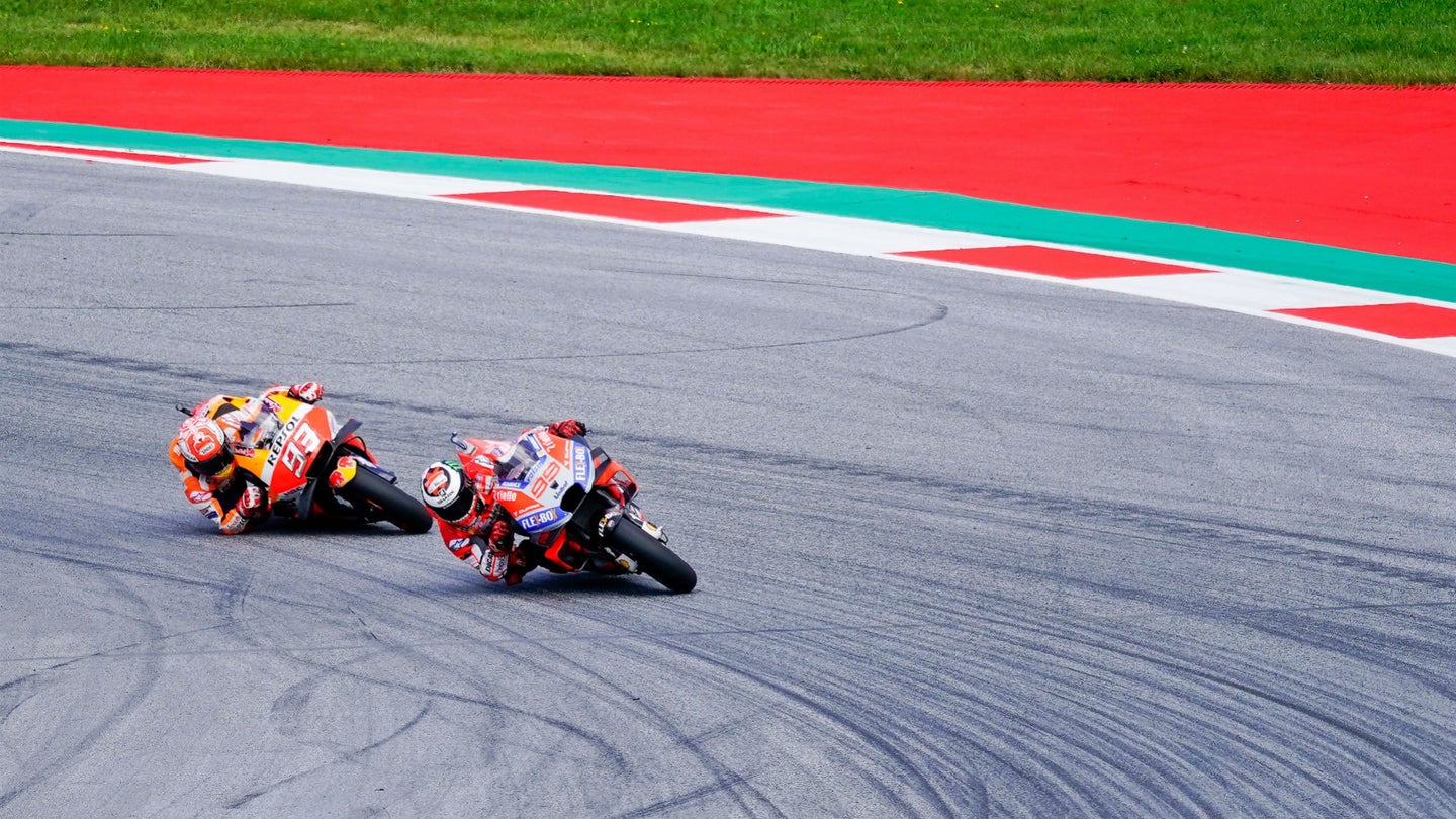 MotoGP Austria: Jorge Lorenzo Beats Marc Marquez in Epic Last-Lap Showdown