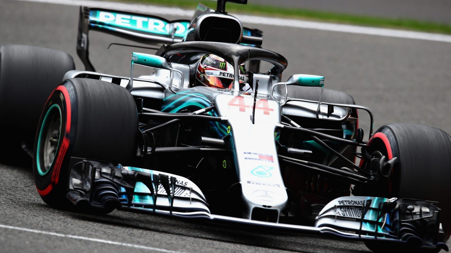 Lewis Hamilton Takes Advantage of Rain for Belgian Grand Prix Pole