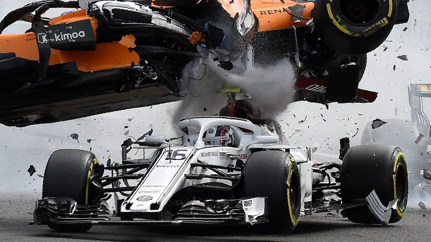 Racing Community’s Support for F1 ‘Halo’ Spikes After Spa Crash at Belgian Grand Prix