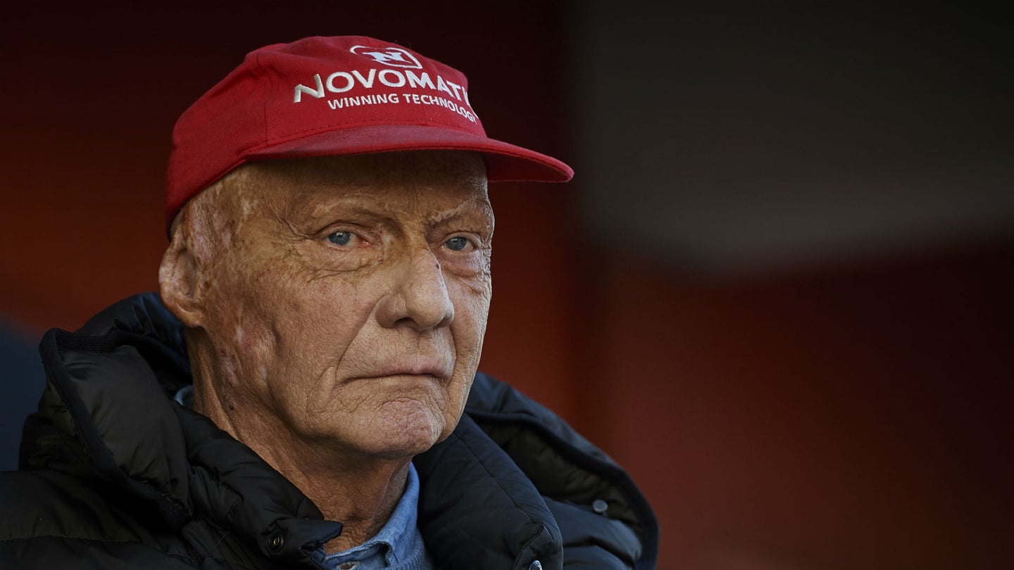 Niki Lauda Hospitalized Nearly 42 Years to the Day After His Life-Threatening F1 Crash
