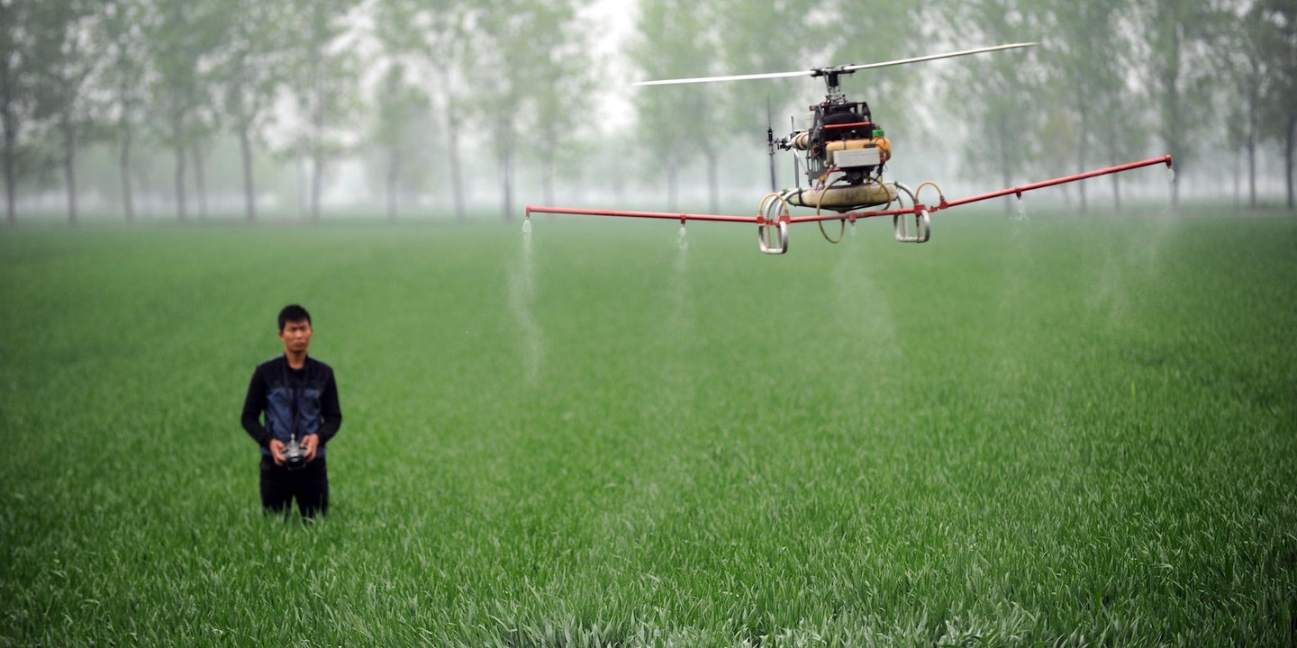 Drones are Helping Japan&#8217;s Aging Farmers Fertilize Crops