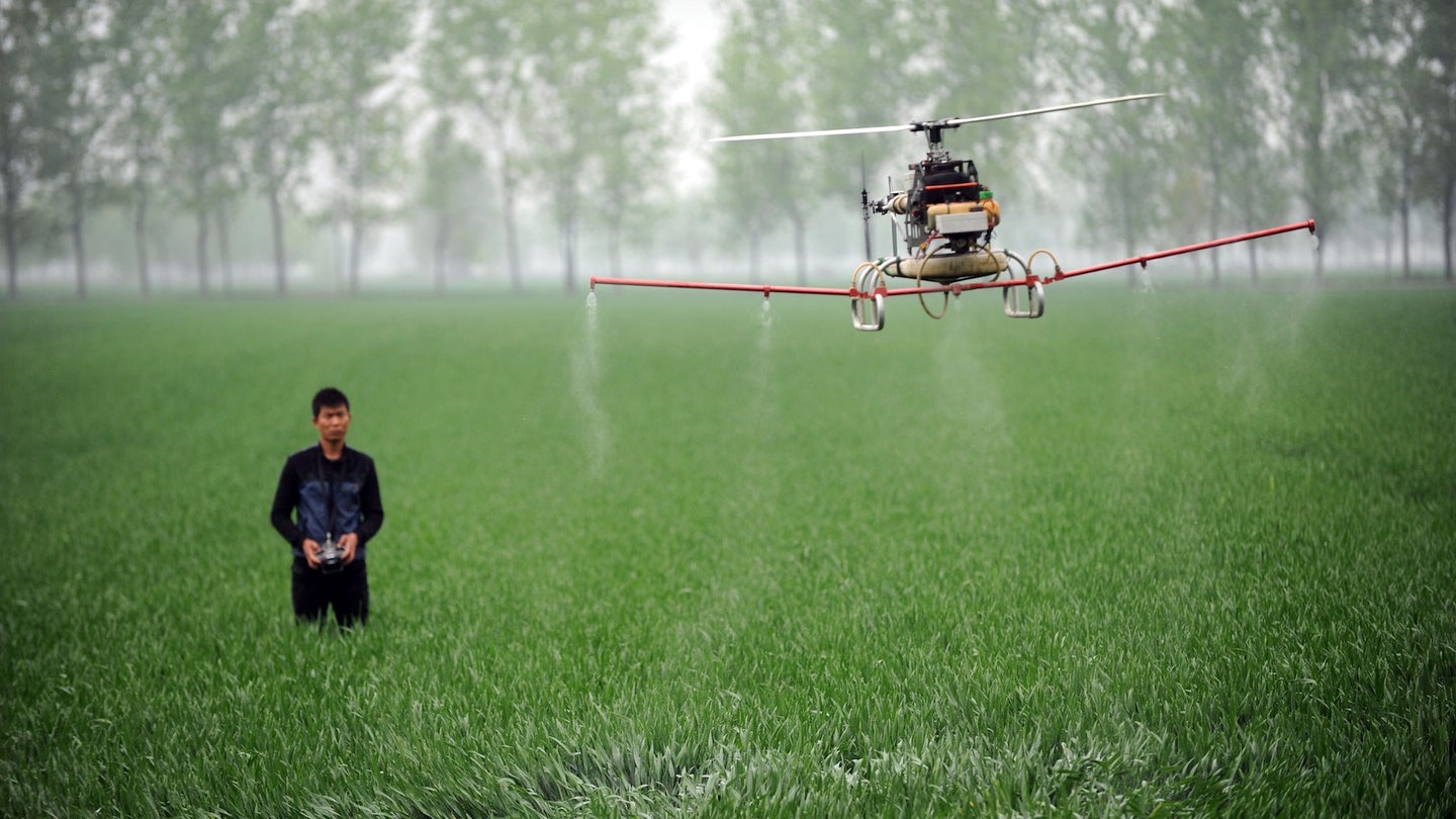 Drones are Helping Japan’s Aging Farmers Fertilize Crops