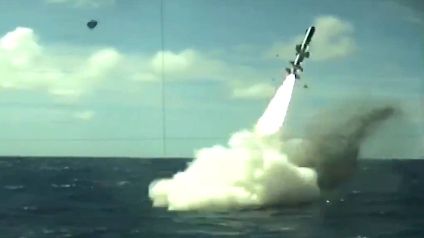 Navy&#8217;s Old Harpoon Anti-Ship Missile To Get New Tricks After Scoring Six For Six At RIMPAC