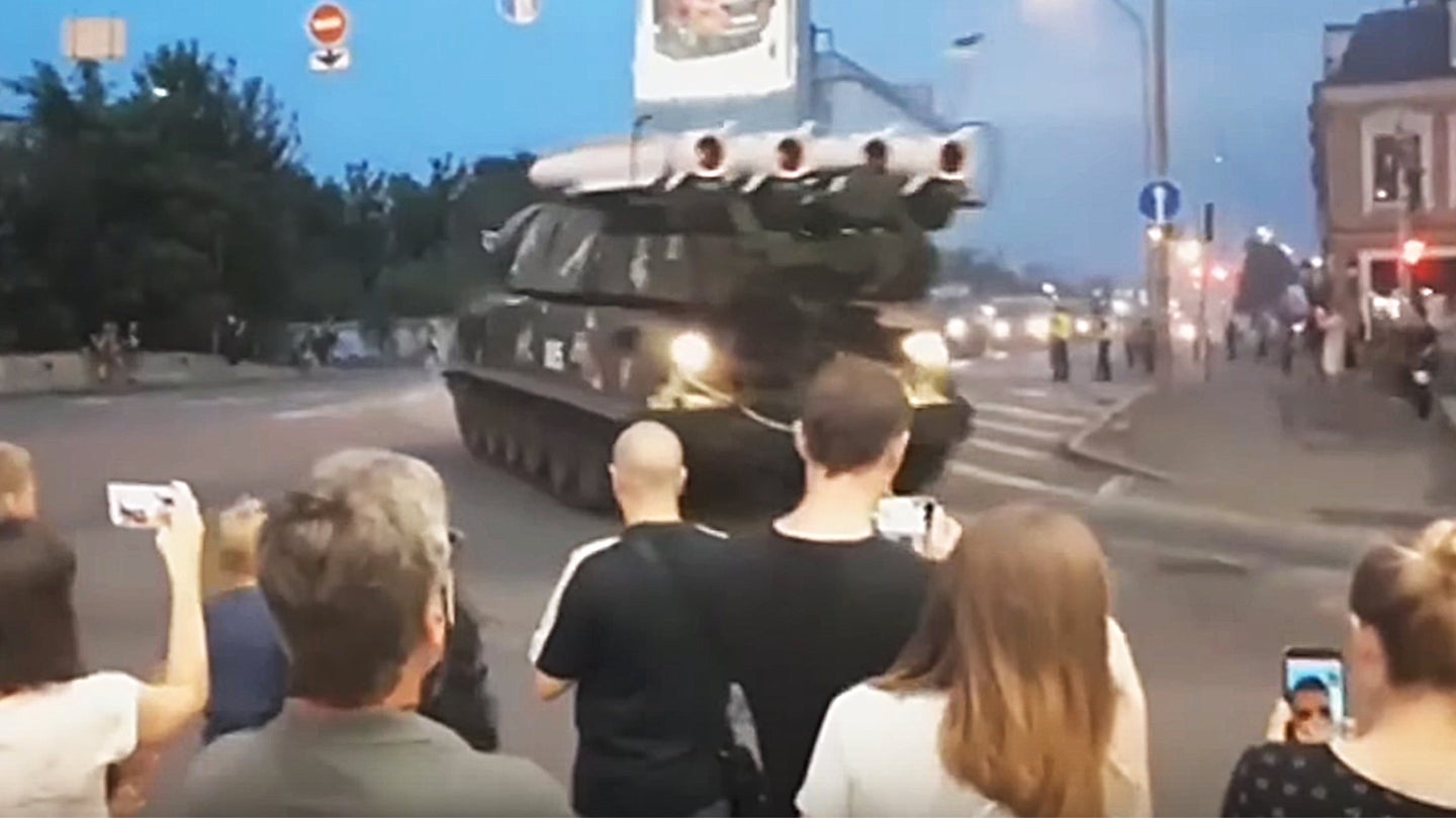 Watch This Ukrainian SA-11 ‘Buk’ SAM System Intercept A Storefront In Kiev