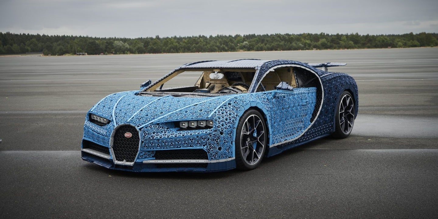 Lego Built a Full-Size Bugatti Chiron That Actually Drives