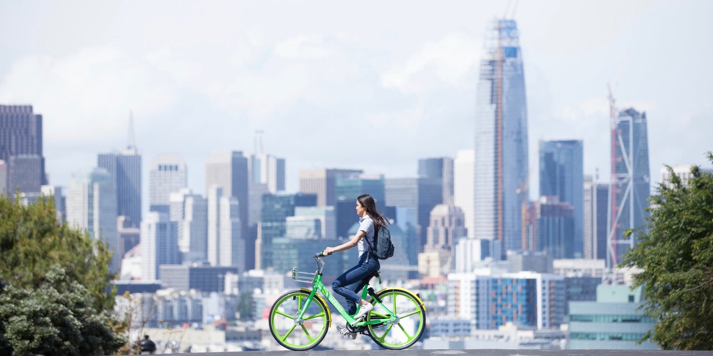 Lime Claims One in Three Bike- and Scooter-Sharing Trips Replaces a Pollutant Car Ride