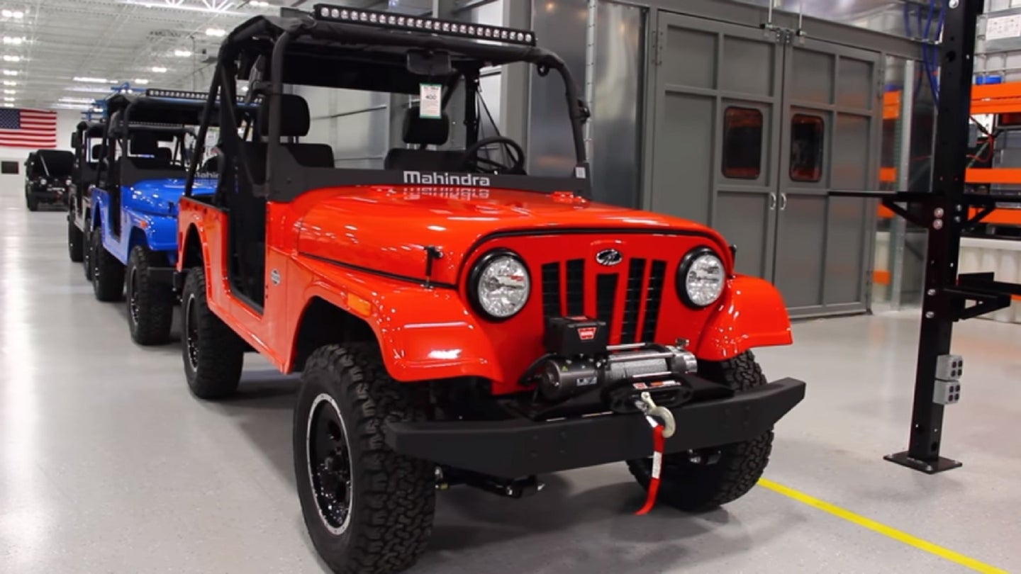 FCA Wants to Stop Mahindra From Importing the Roxor