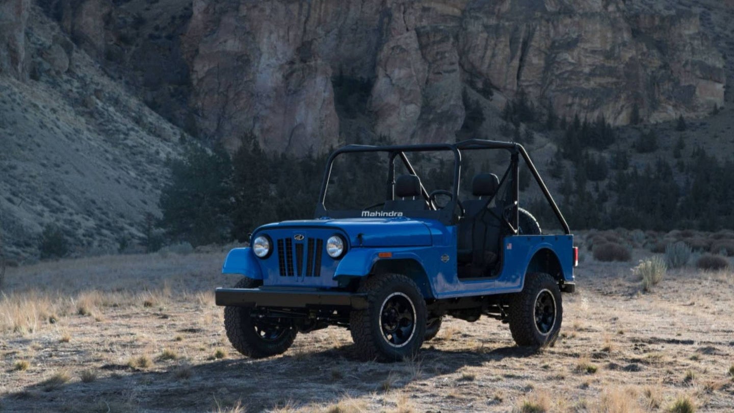 U.S. Mahindra Roxor Sales Blocked as Jeep Wins Legal Fight
