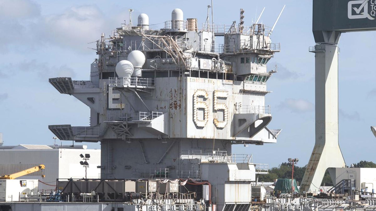 The Navy Could Need More Than 15 Years and Over $1.5B To Scrap USS Enterprise
