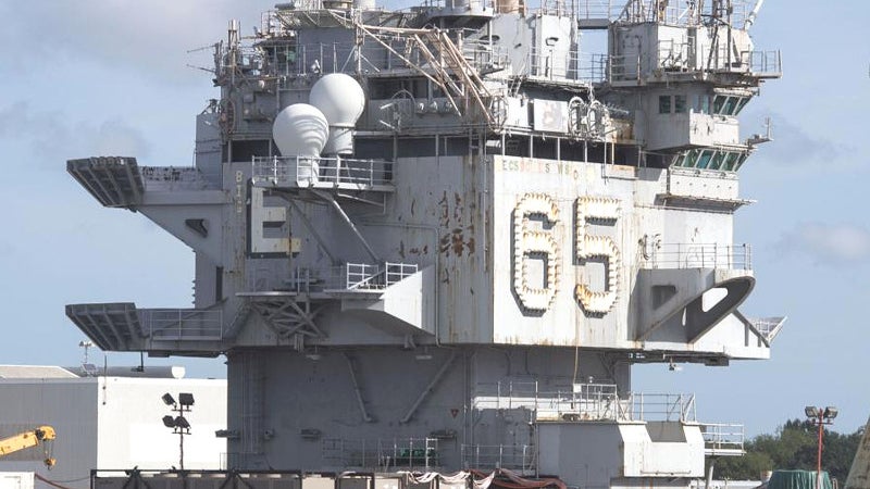 The Navy Could Need More Than 15 Years and Over $1.5B To Scrap USS Enterprise