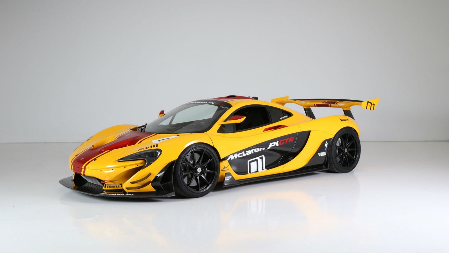 The First McLaren P1 GTR Ever Built Is for Sale and It&#8217;s Street-Legal