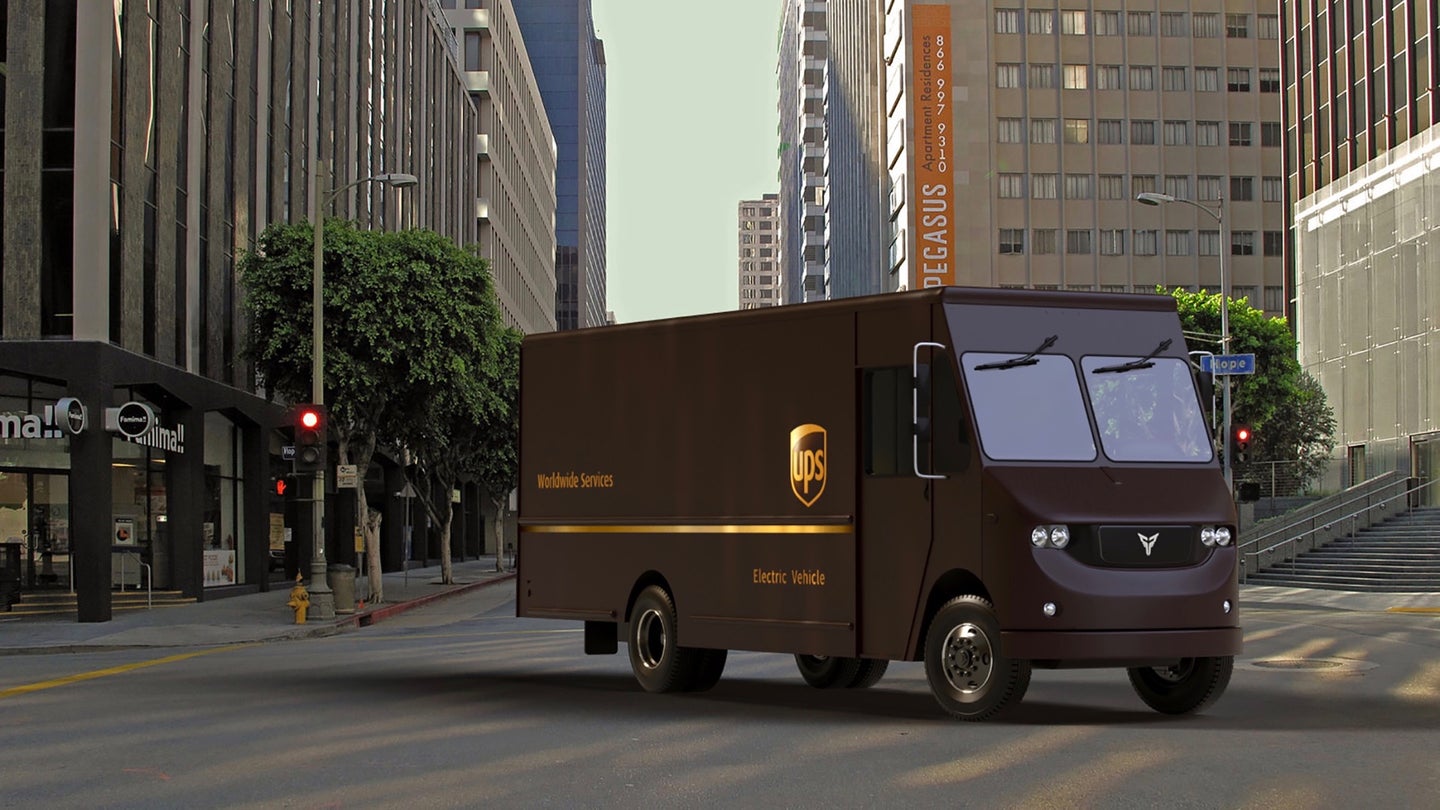 UPS Teams up with Startup Thor Trucks on Electric Delivery Vehicles