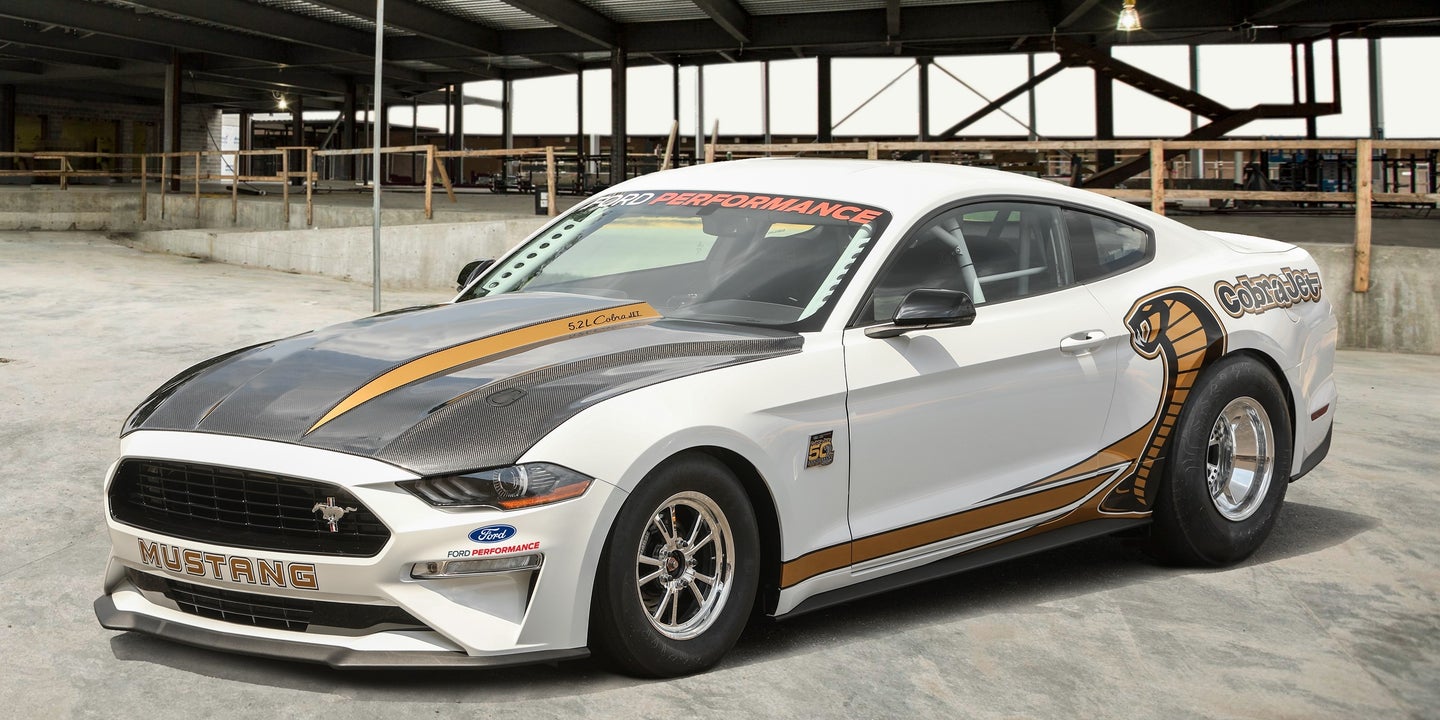 The 50th Anniversary Mustang Cobra Jet Is Launching to a Strip Near You