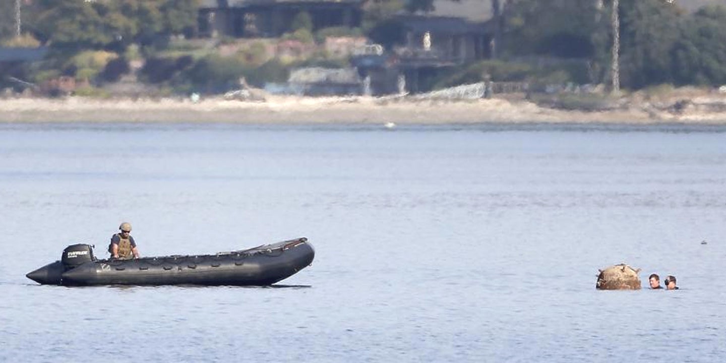 Mystery Naval Mine In Puget Sound Was From Navy Exercise That Occurred Over A Decade Ago