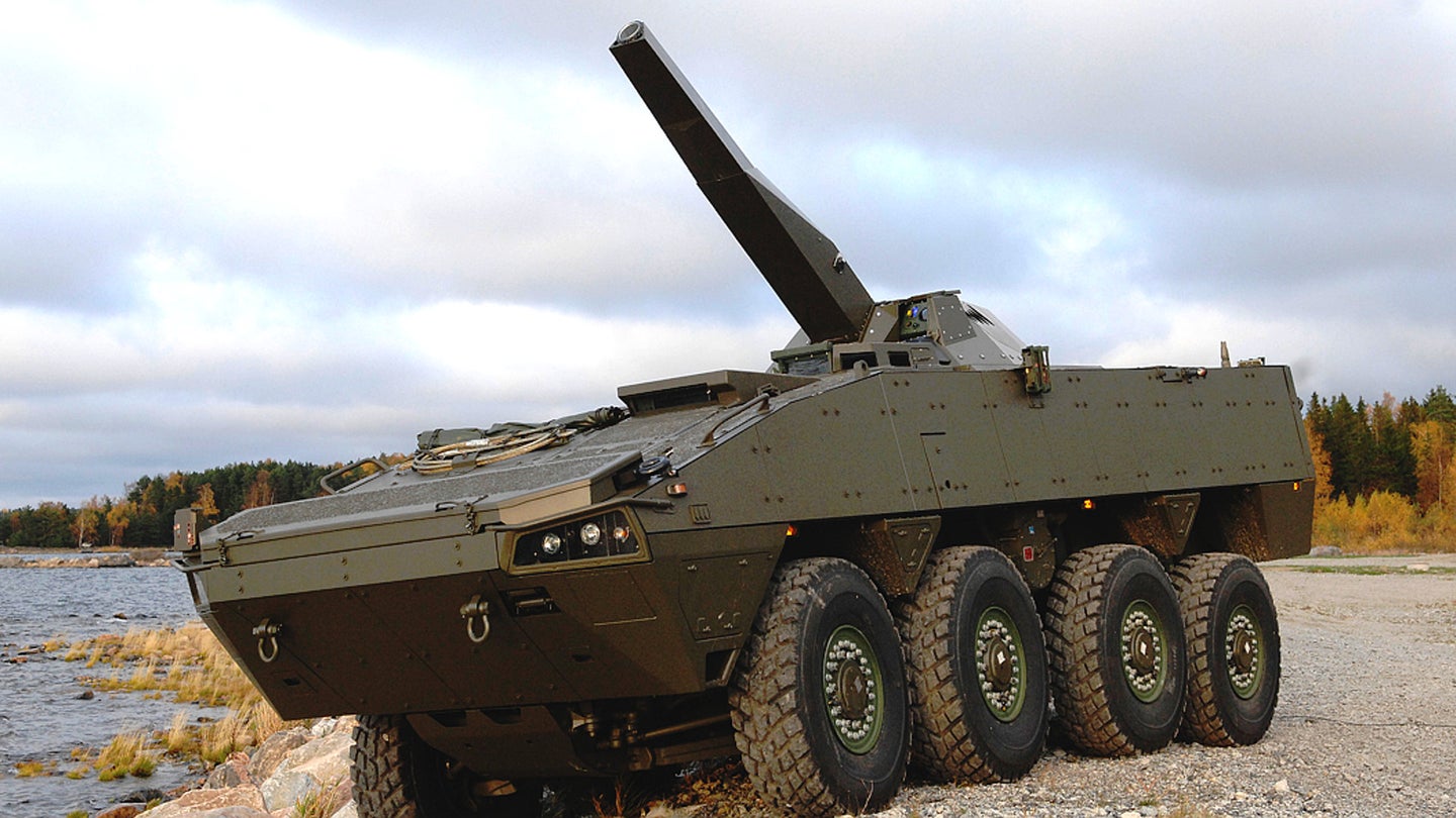 The Army Wants Armored Turrets Packing 120mm Mortars For Its Strykers And Other Vehicles
