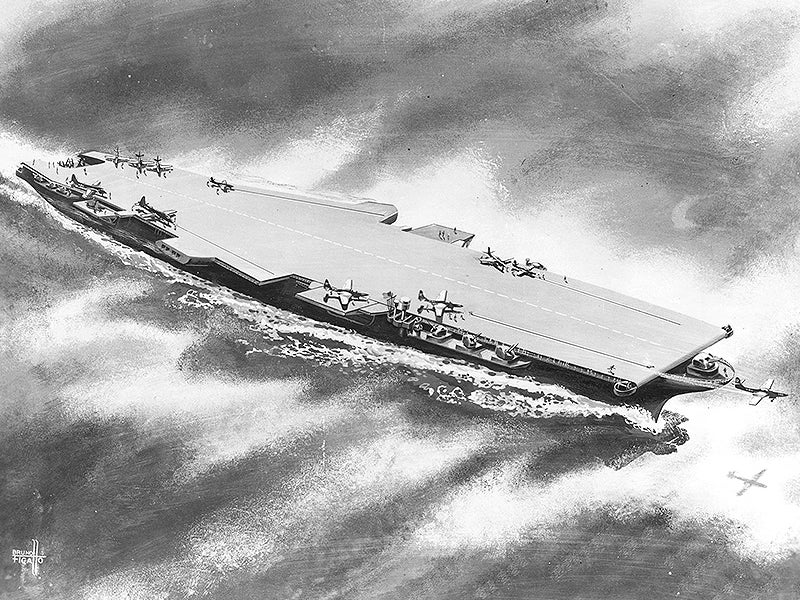 The Nuclear Bomber Carrying USS United States Was Going To Be America’s First Supercarrier