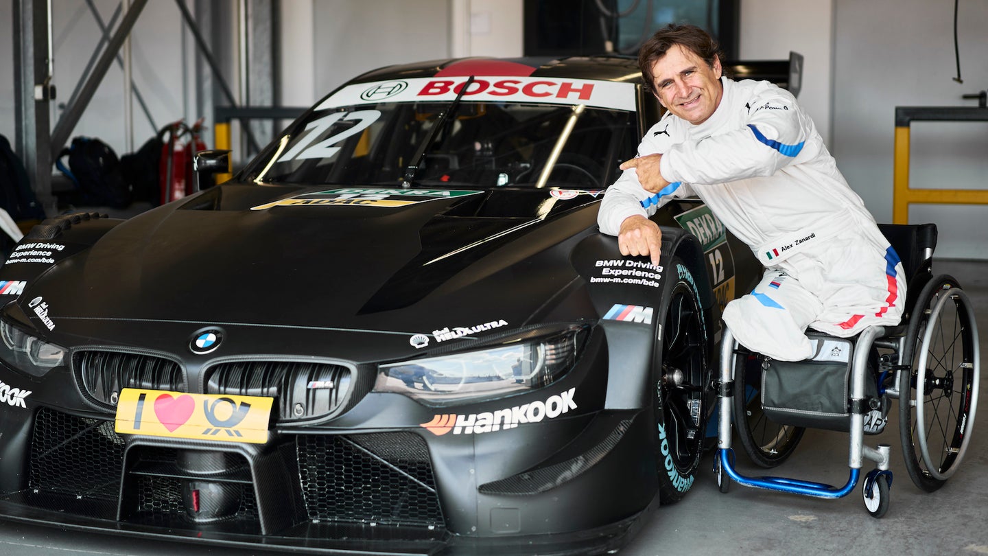 Double-Amputee Alex Zanardi Will Race in DTM Without Prosthetic Legs