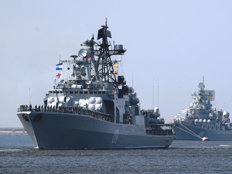 Russian Flotilla Appears Off Syria as Accusations Fly Ahead of Assad’s Next Big Offensive