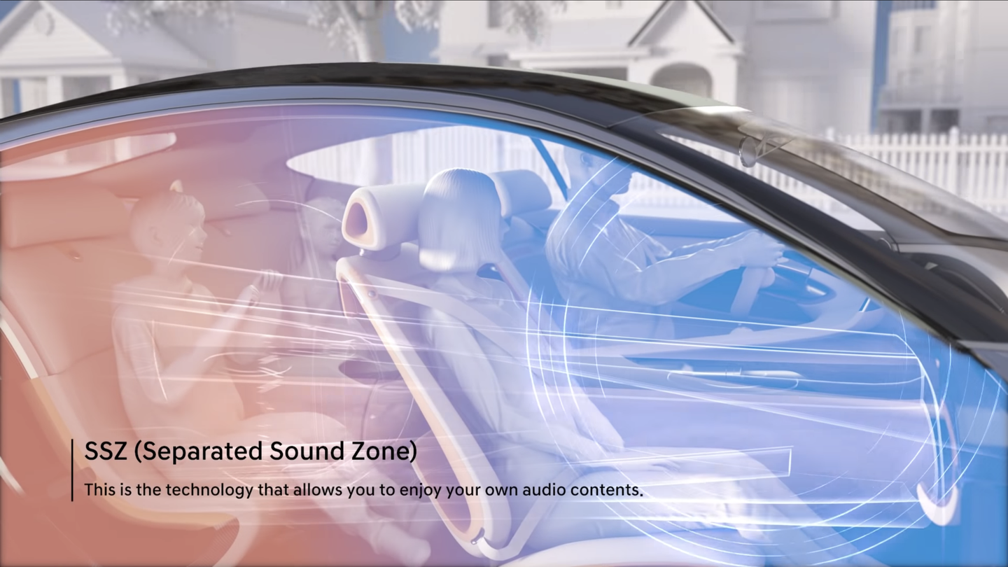 Hyundai ‘Separated Sound Zone’ Could Enable Individual Audio Without Headphones