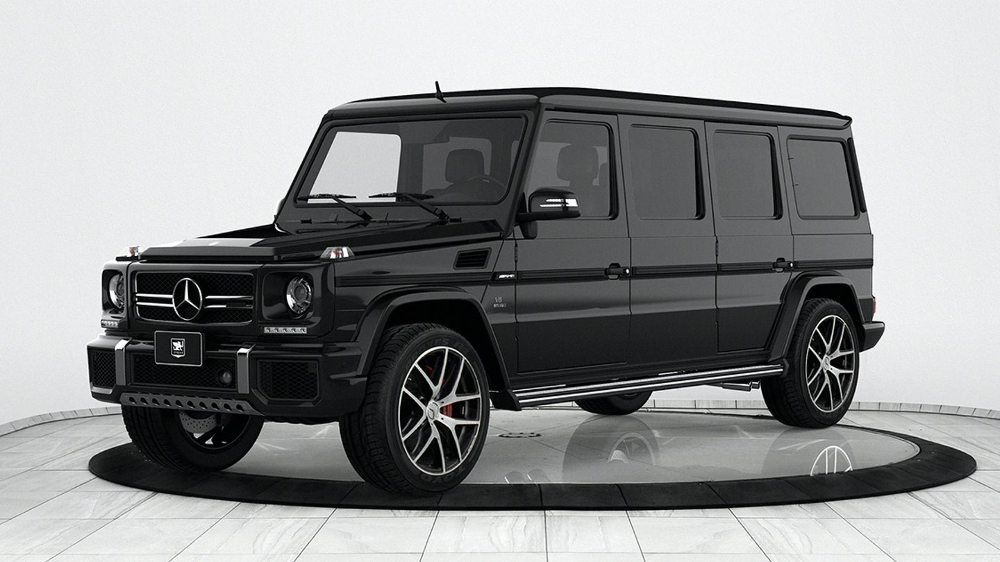 Oh Look, It&#8217;s a $1.2 Million, Bulletproof Mercedes-Benz G63 AMG Stretch Limo