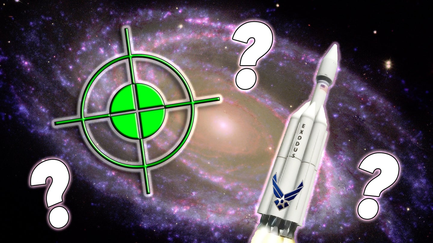 Here&#8217;s Why The USAF Is Suddenly Talking Cargo Drops From Space And Spying On Other Galaxies