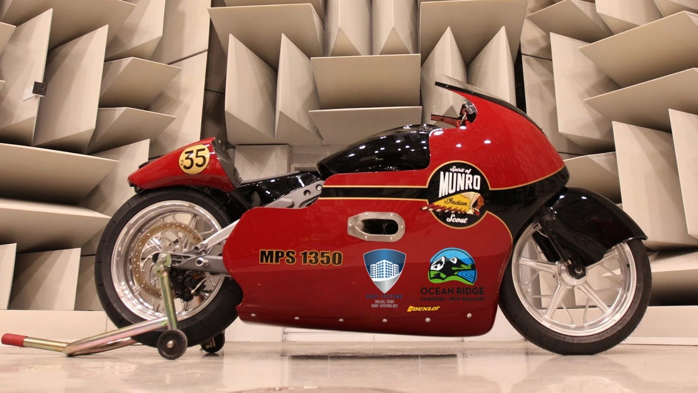 Lee Munro Will Attempt 200 MPH on the &#8216;Spirit of Munro&#8217; Indian Scout at Bonneville Speed Week