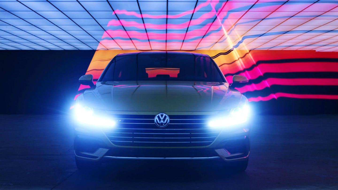 The 2019 Volkswagen Arteon Goes Retro in New LA Photo Shoot