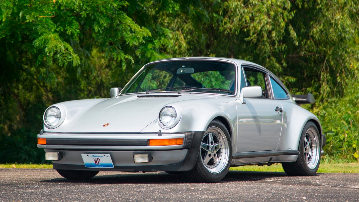 NFL Legend Walter Payton’s Porsche 930 Turbo is Going to Auction