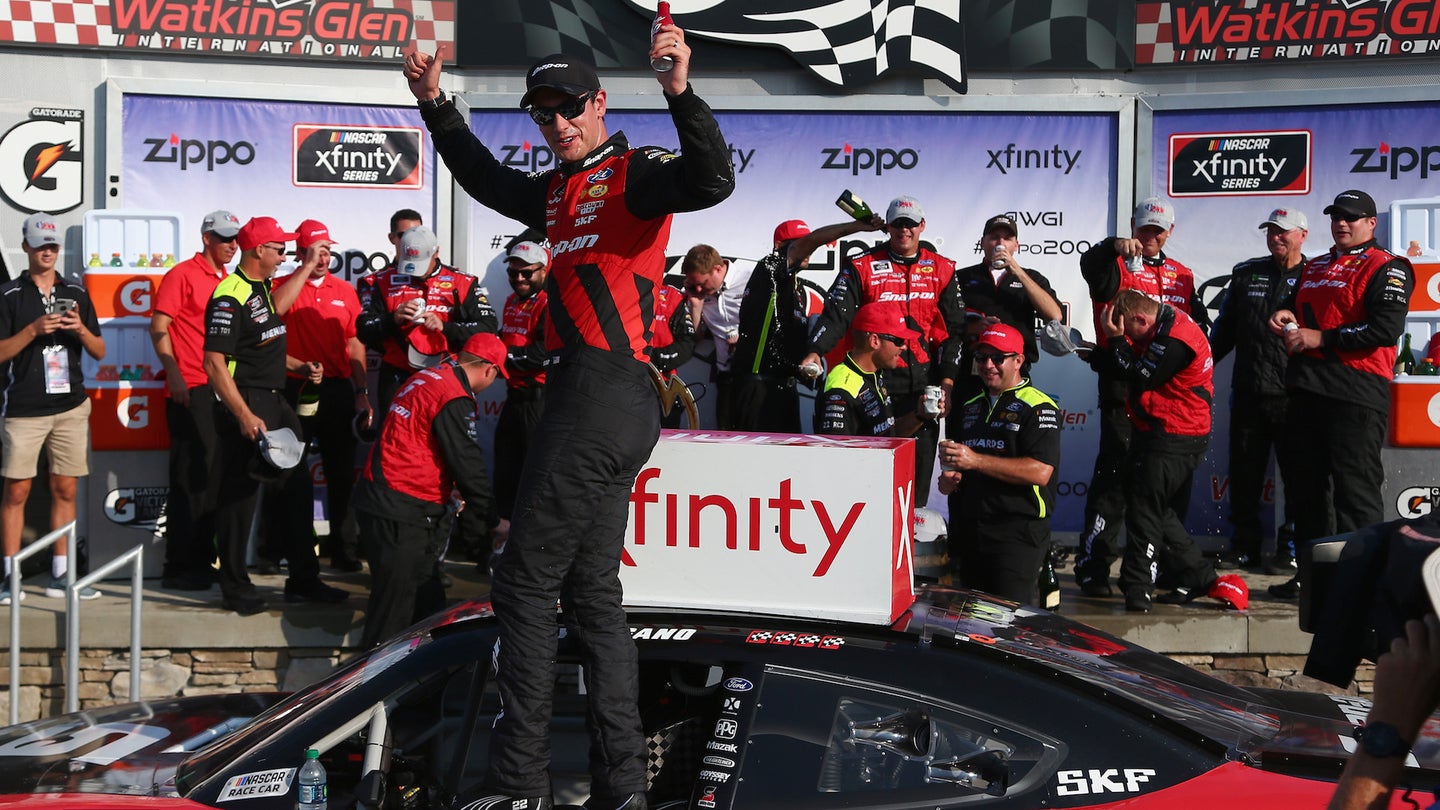 Joey Logano Scores Another NASCAR Xfinity Series Win at Watkins Glen