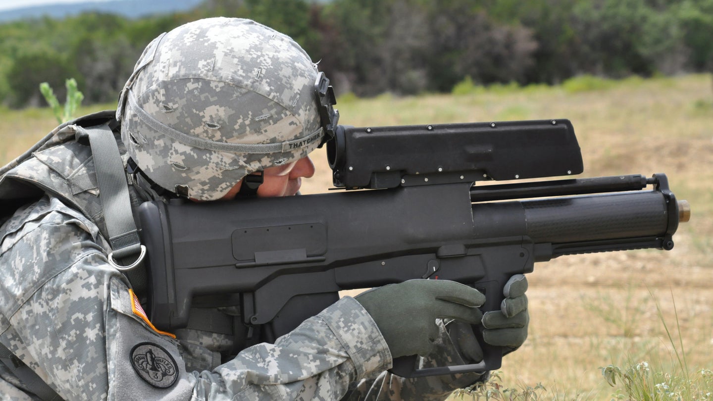 The Army&#8217;s Futuristic &#8216;Punisher&#8217; Grenade Launcher Is Officially Dead, But It Could Rise Again