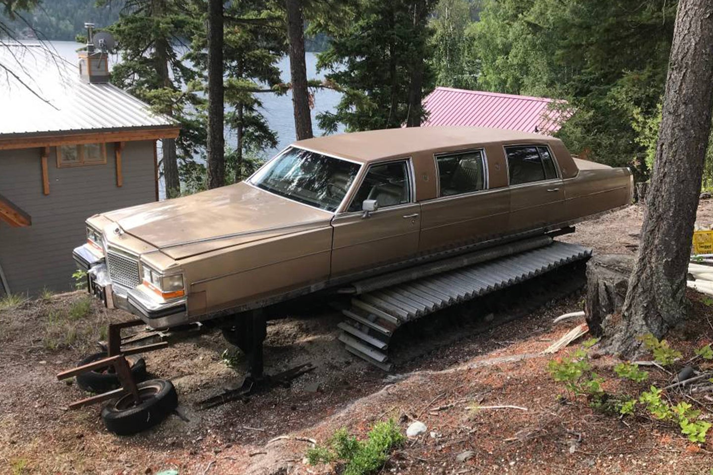 Rule the Slopes with this Cadillac Limousine Snowcat on ...