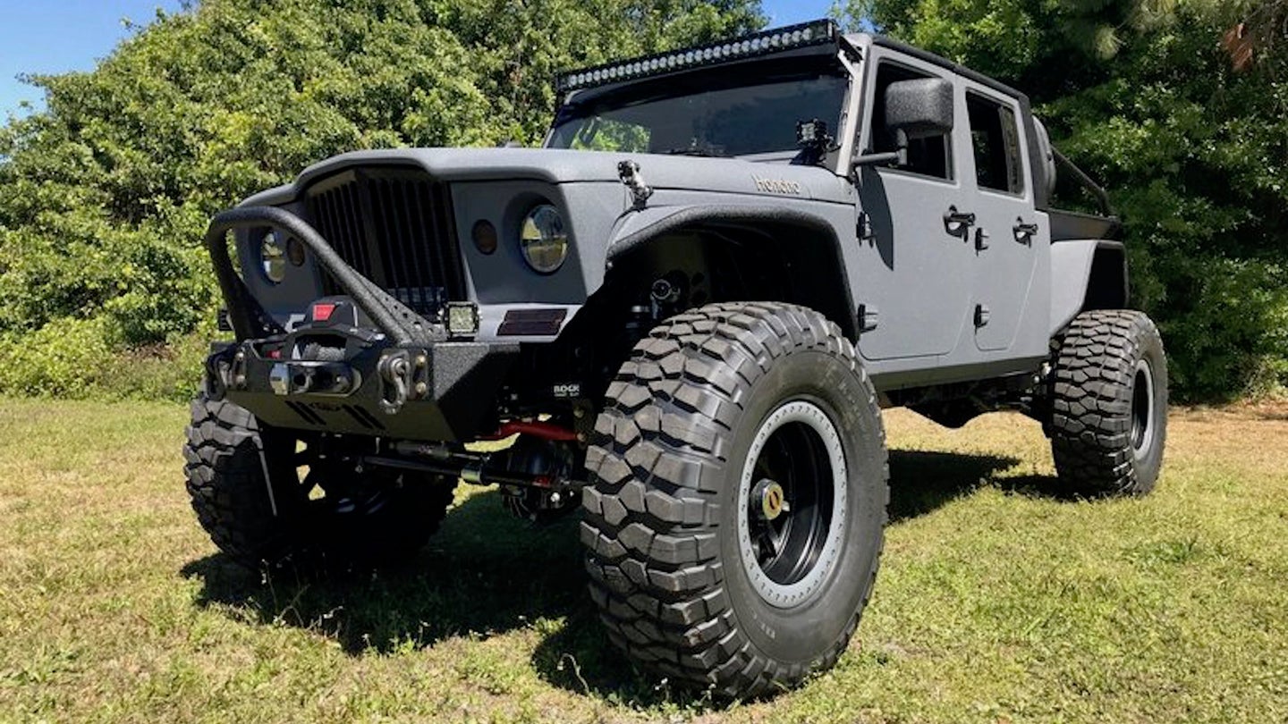 Bruiser’s Mean and Rugged ‘Honcho’ Pickup Truck Is a Jeep Enthusiast’s Dream