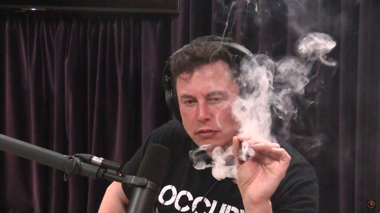 Tesla CEO Elon Musk Smokes Weed and Drinks Whiskey During Interview With Joe Rogan