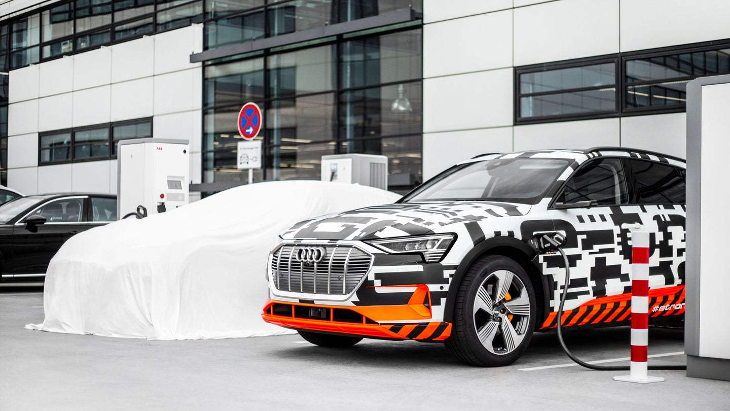 Audi Takes on Tesla&#8217;s Superchargers by Launching &#8216;Premium&#8217; Charging Service