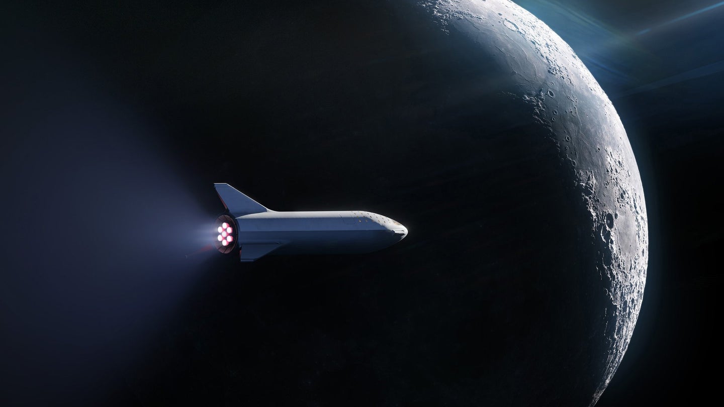 SpaceX Signs Its First Private Passenger to Fly Around the Moon