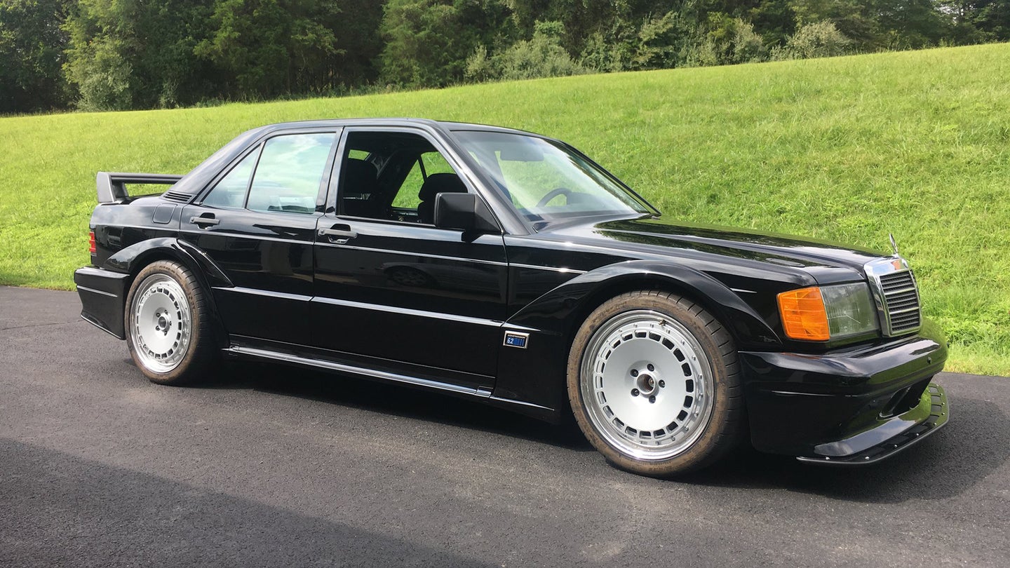 Mad Scientists Graft an ’80s Mercedes-Benz 190E Body to a Modern C63 AMG Chassis