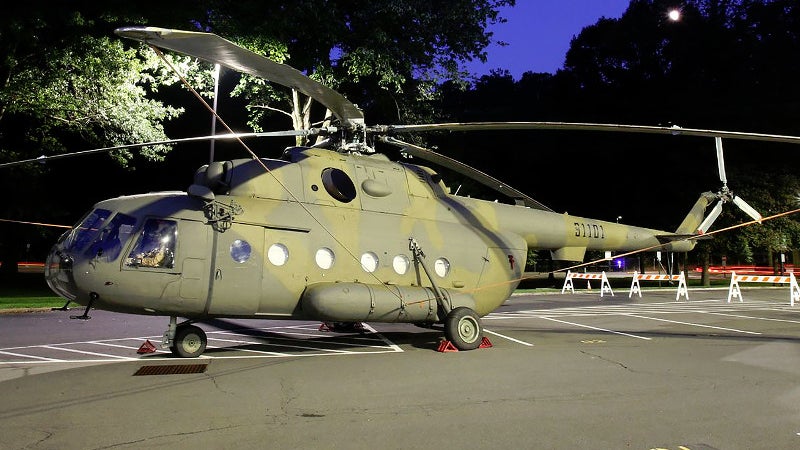 CIA Put The First Mi-17 Chopper It Flew Into Afghanistan After 9/11 In A Museum You Can’t Visit