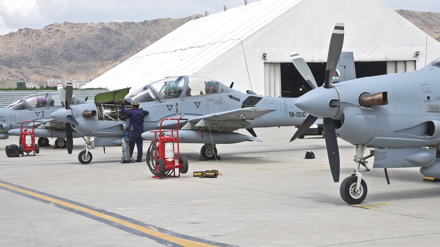 How U.S. Taxpayers Are Spending $1.8B For Afghanistan To Fly A Couple Dozen A-29 Attack Planes
