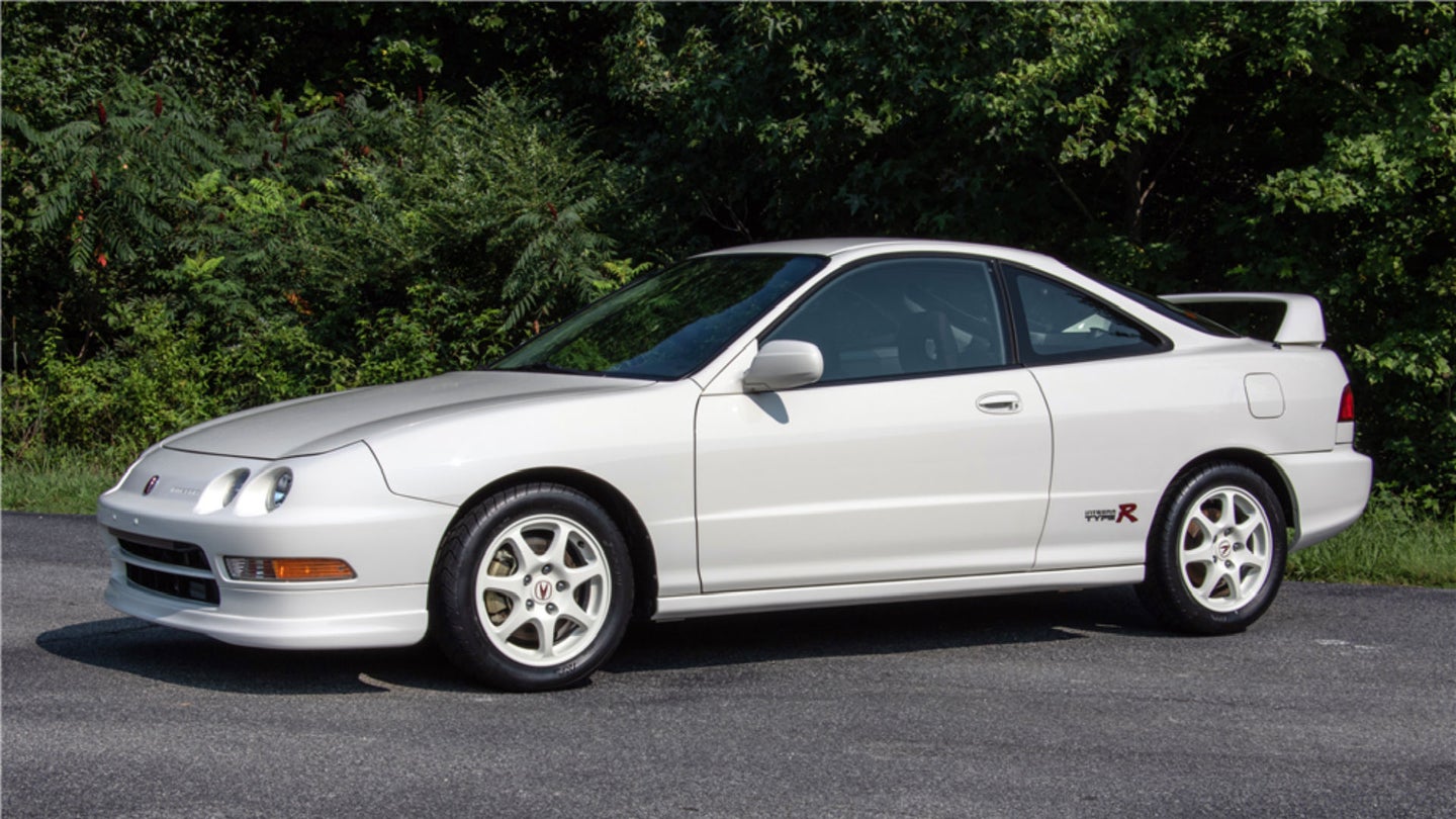 This 21-Year-Old Acura Integra Type R Just Sold for $63,800 at Barrett Jackson Las Vegas