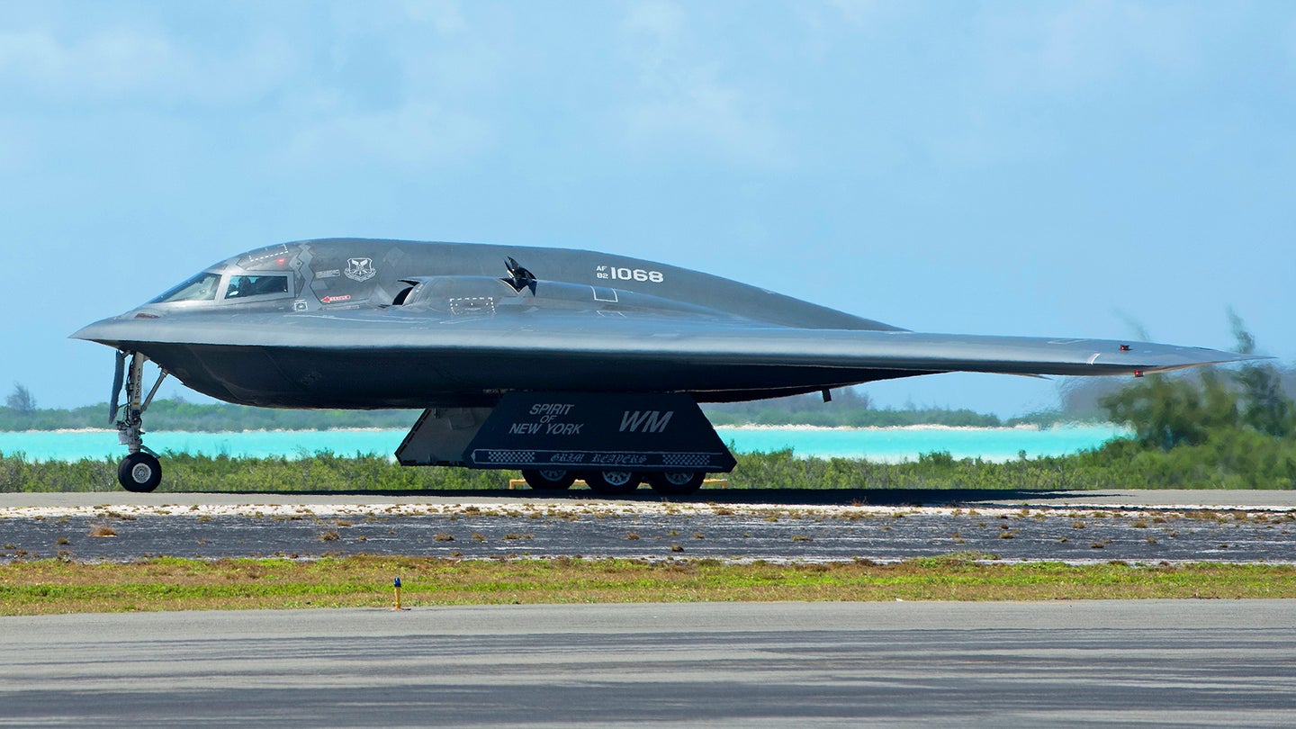 Stealth Pushes Forward: B-2s Refuel On Wake Island, F-22s Fly From Austere Base In Mideast