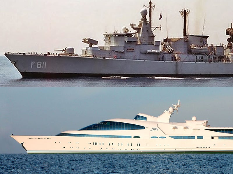 The Striking And Fast Superyacht &#8216;Yaz&#8217; Was Born From A 40 Year Old Dutch Frigate&#8217;s Hull
