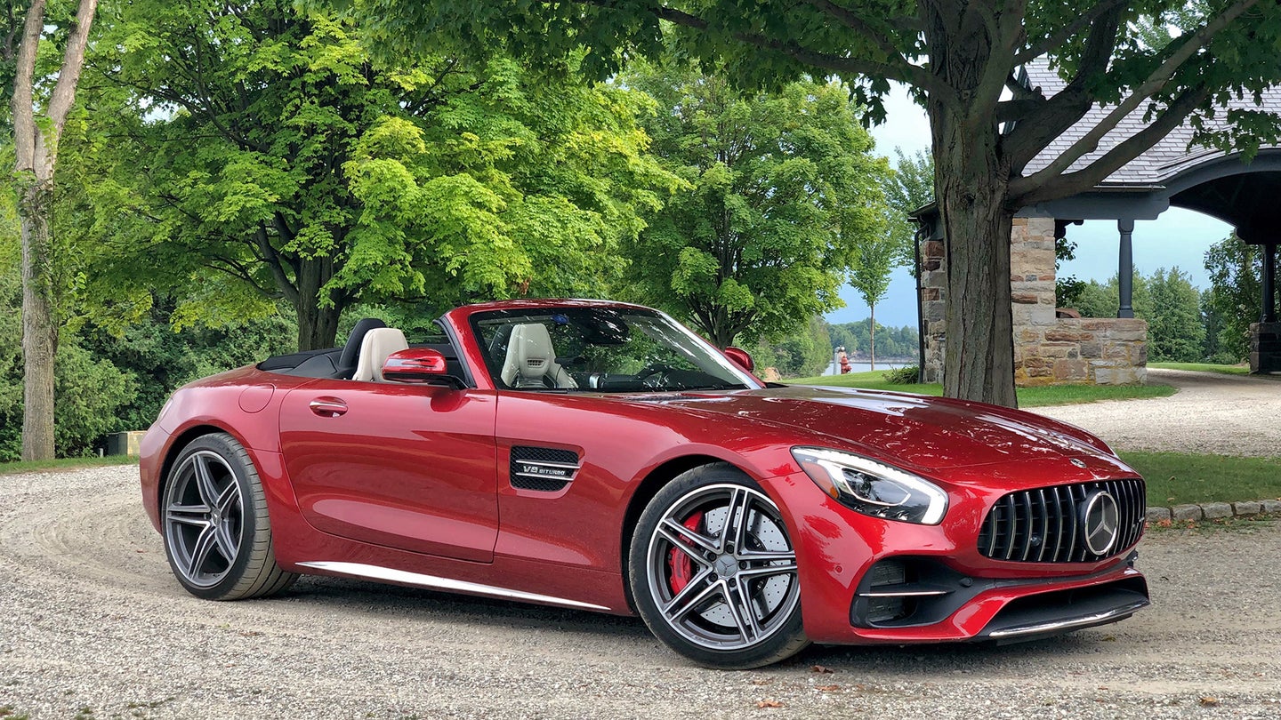 2018 Mercedes-AMG GT C Roadster Review: Way More Sports Car Than You Need
