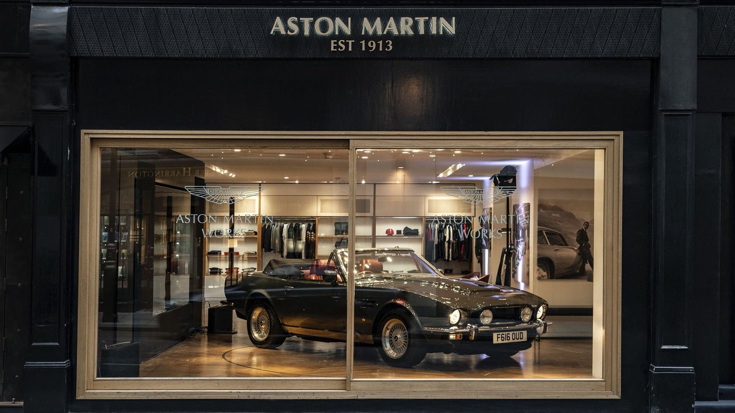 Aston Martin Works Opens Heritage Satellite Showroom in London to Sell Restored Classics
