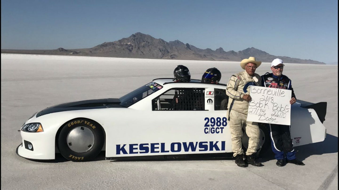 Retired NASCAR Cup Racer Makes 271.8-MPH Pass, Smashes Class Record at Bonneville