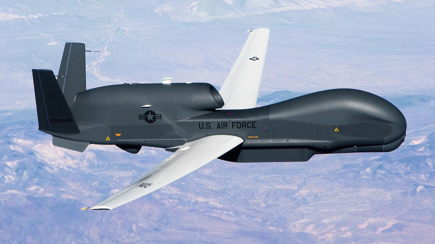 Exclusive: U.S. Air Force RQ-4 Global Hawk Drone Crashed Off Spain Last June