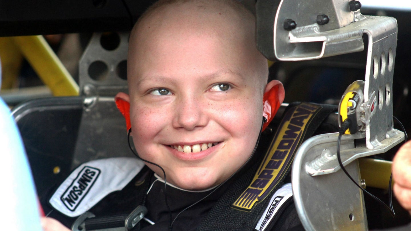 NASCAR Teams Honor Young Race Fan With Leukemia Who Passed Away at Age 11